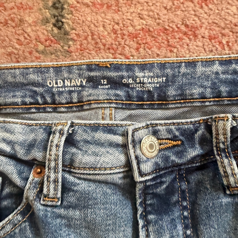 Old Navy High Rise OG Straight - Picture 2 of 2